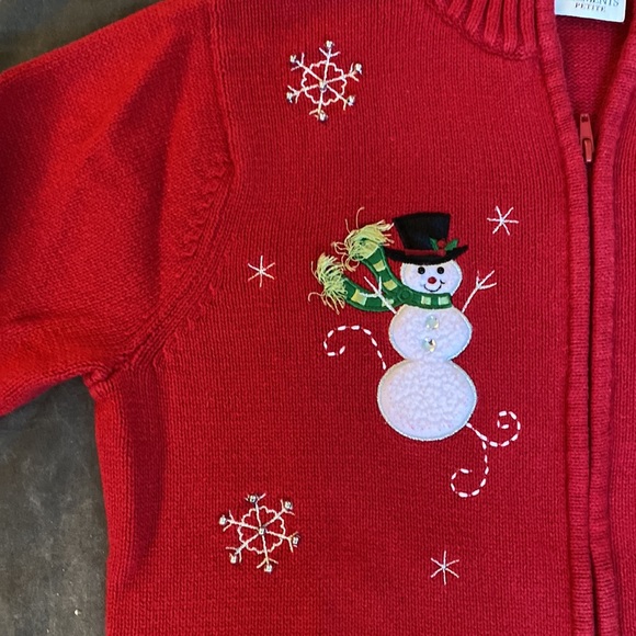 Vintage Christmas snowman sweater - Picture 2 of 11